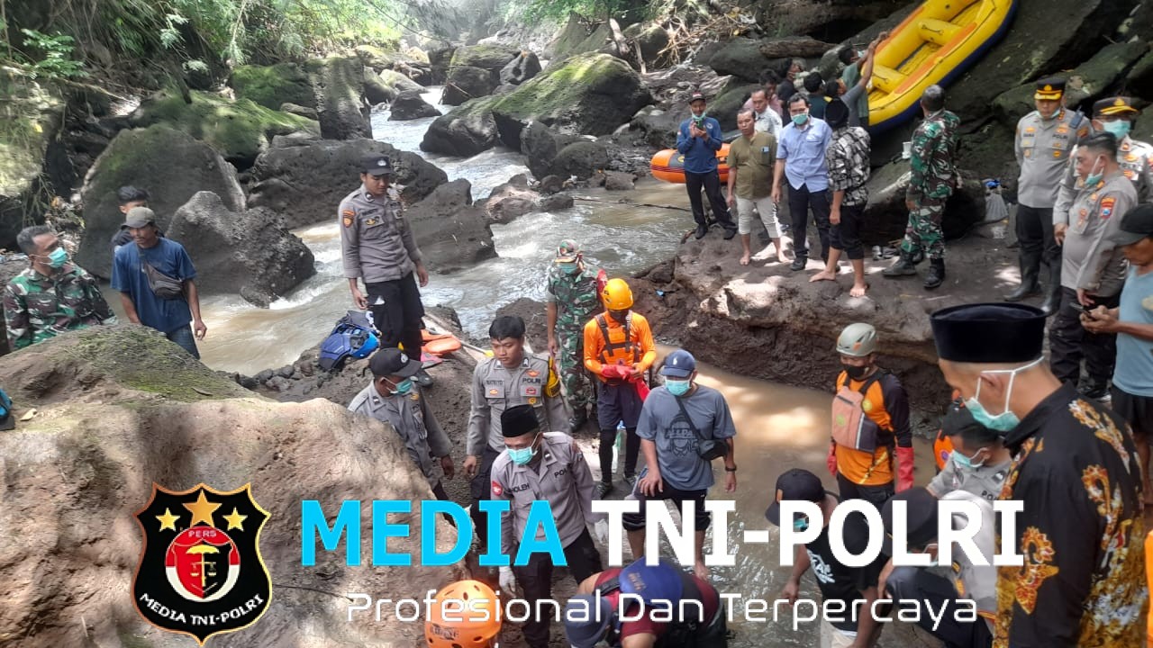 Koramil Songgon Kodim 0825/Banyuwangi Berperan Penting dalam Penemuan Jasad Tukang Pemecah Batu di Sungai Badeng