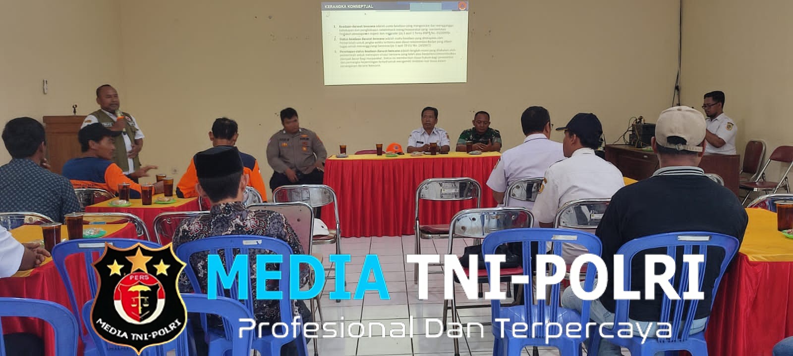 Sosialisasi Mitigasi Bencana di Puhpelem, Polsek Puhpelem Tekankan Pentingnya Kesiapsiagaan Bersama