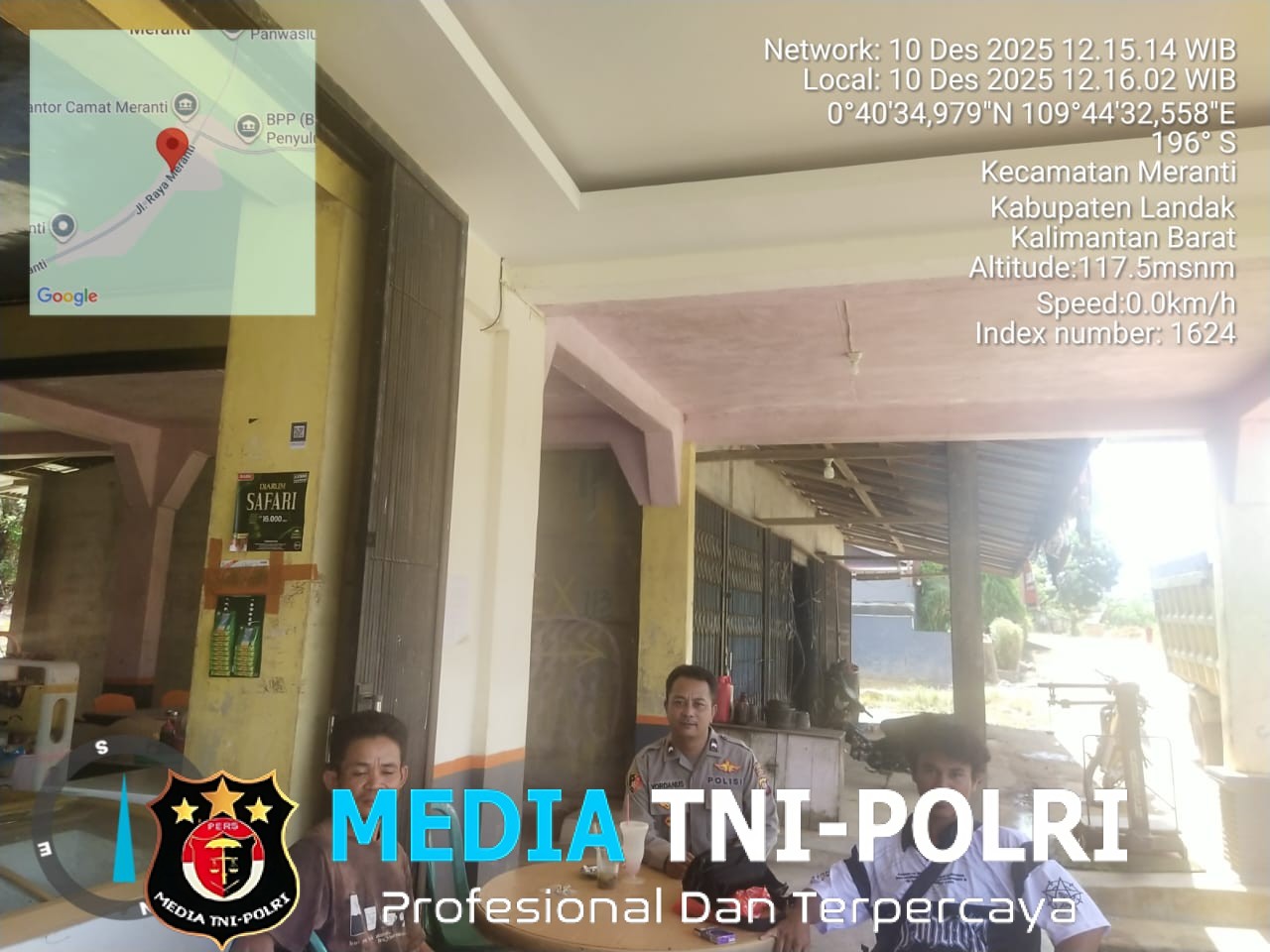 Pantau Titik Rawan, Polsek Meranti Tingkatkan Patroli Siang Hari