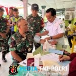 Bakti Kesehatan Kodim 0420/Sarko Semarakkan Hari Juang TNI AD Tahun 2025
