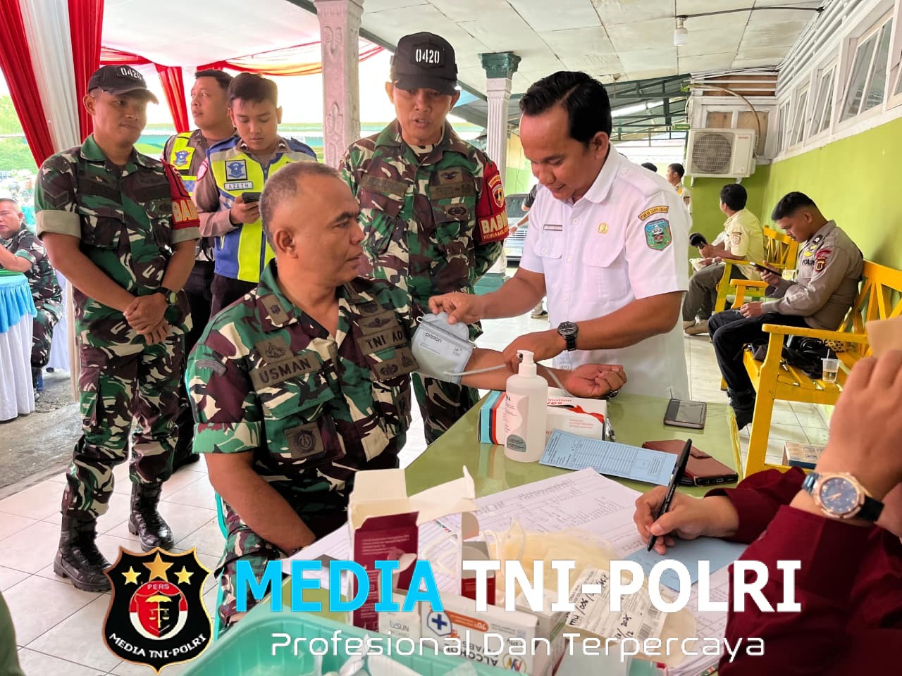 Bakti Kesehatan Kodim 0420/Sarko Semarakkan Hari Juang TNI AD Tahun 2025