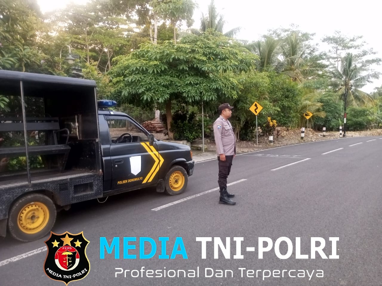Cegah Balap Liar, Polsek Donomulyo Intensifkan Patroli di Jalur Lintas Selatan Ngliyep