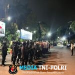 Brimob Batalyon D Pelopor Gelar Patroli Gabungan Antisipasi Peringatkan Hari HAM Sedunia di Bekasi