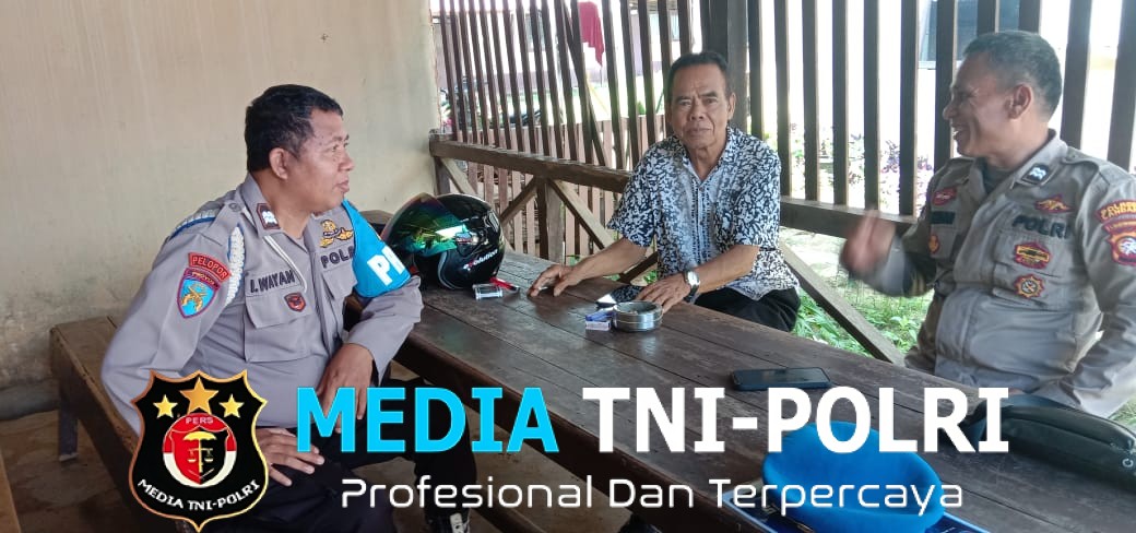 Kehangatan Sambang Polsek Sengah Temila ke Timanggong Sidas Wujud Sinergi Polri–Adat