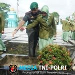 Peringati Hari Juang TNI AD 2025, Kodim 0402/OKI-OI Laksanakan Ziarah Nasional di Kayuagung