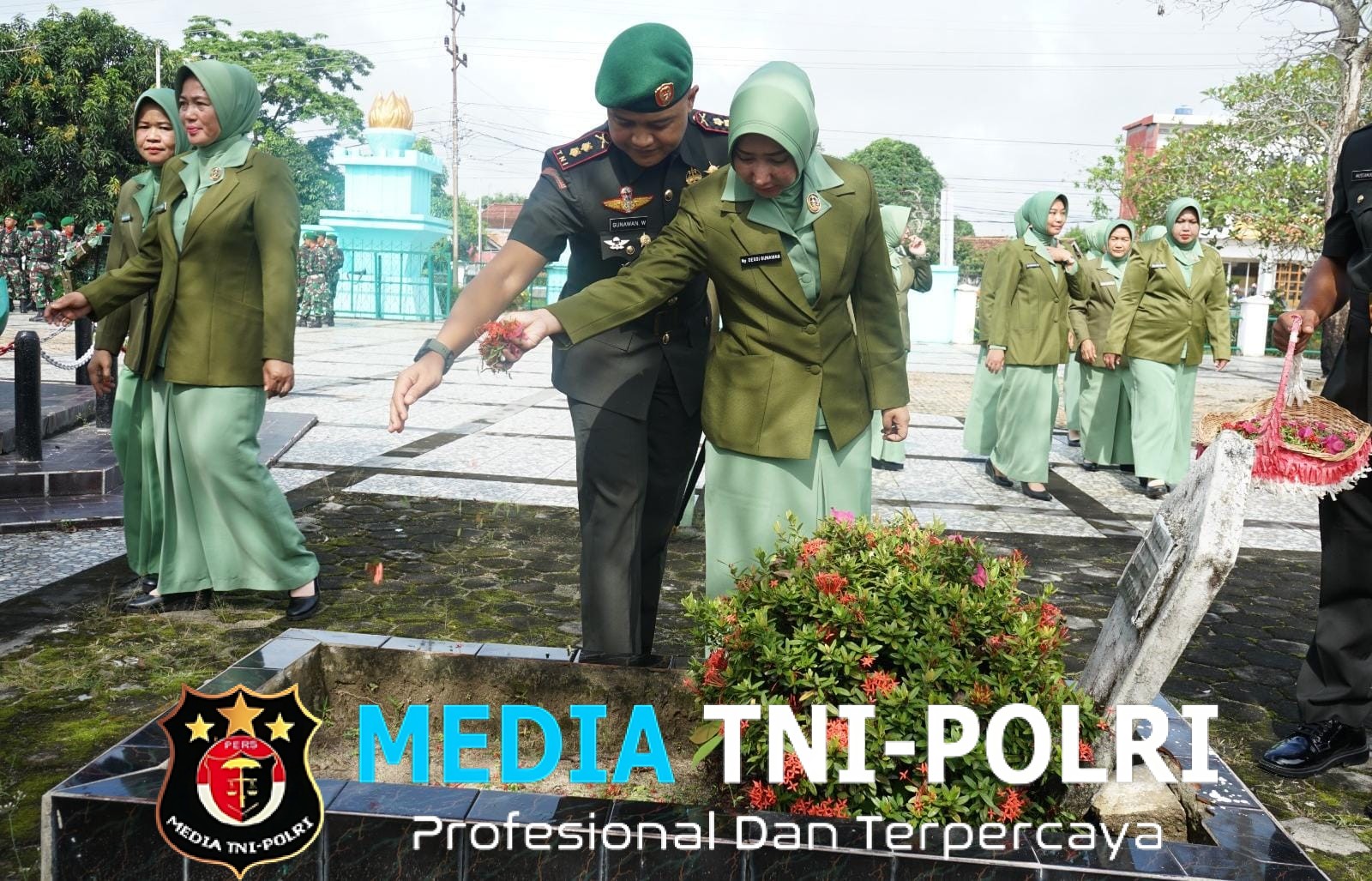 Peringati Hari Juang TNI AD 2025, Kodim 0402/OKI-OI Laksanakan Ziarah Nasional di Kayuagung