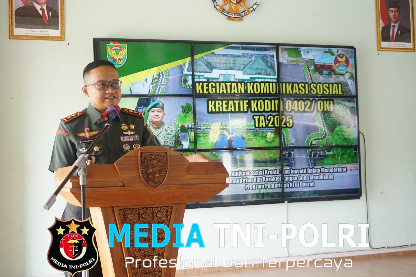 Kodim 0402/OKI-OI Gaungkan Komsos Kreatif 2025, UMKM OKI–OI Jadi Motor Inovasi Daerah