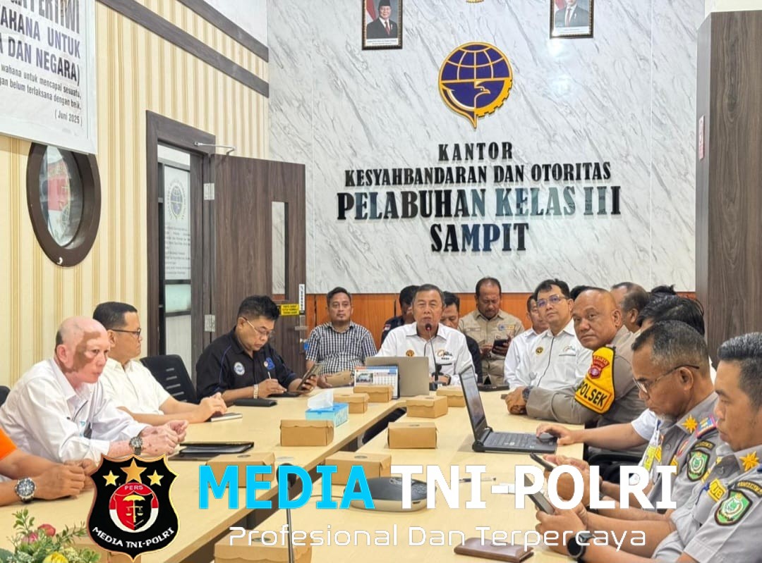 Polres Kotim Ikuti Rakor Persiapan Angkutan Nataru 2025/2026