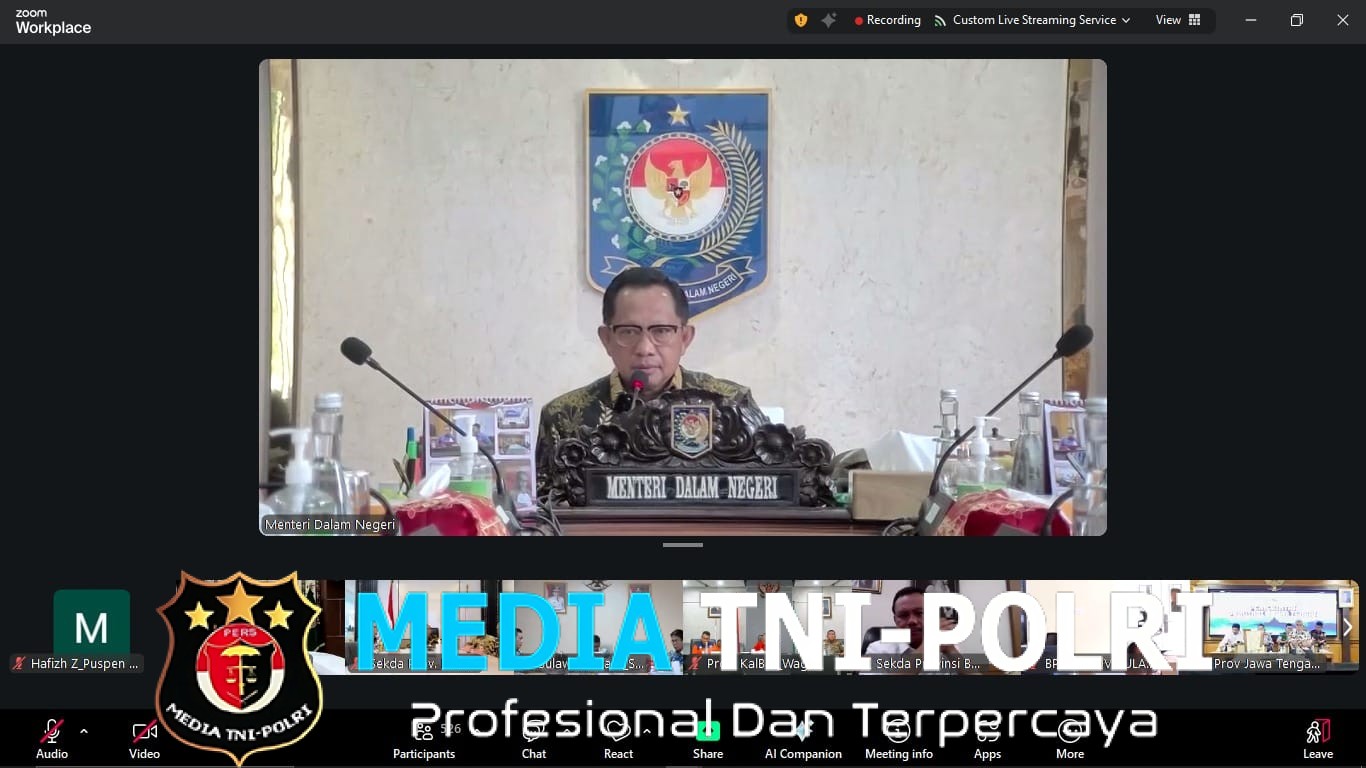 Mendagri Ingatkan Pemda Siaga Hadapi Nataru dan Potensi Bencana