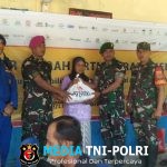 Polres Tanggamus Kawal Distribusi Bahan Pokok Pasar Murah Artha Graha Peduli di Pekon 3T