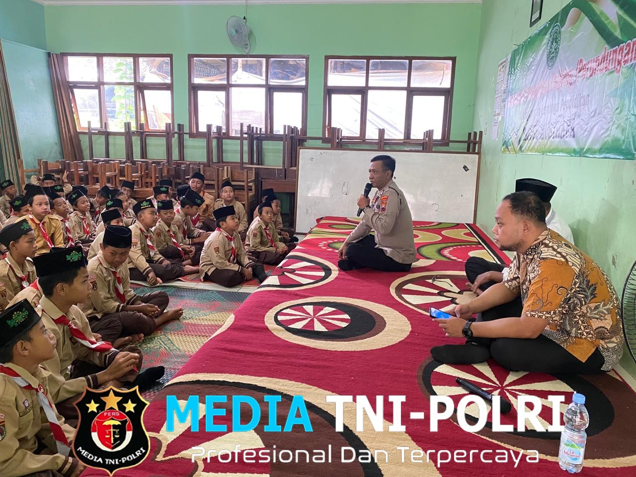 Polsek Jatipurno Gelar Sosialisasi Pencegahan Bullying di MI Baitul Musthafa