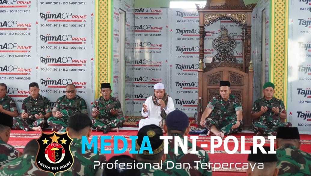 Peringati Hari Juang TNI AD, Personil Kodim 1015/Sampit Ikuti Doa Bersama