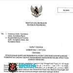 Mendagri Terbitkan SE Penggunaan Bantuan Keuangan dan Pergeseran Anggaran pada Daerah Bencana