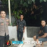 Patroli Malam Polsek Menjalin Jaga Keamanan Pasar, Cegah Gangguan Kamtibmas