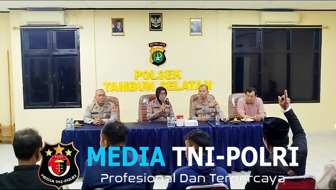 Polsek Tambun Selatan Perkuat Sinergi Jaga Kamtibmas