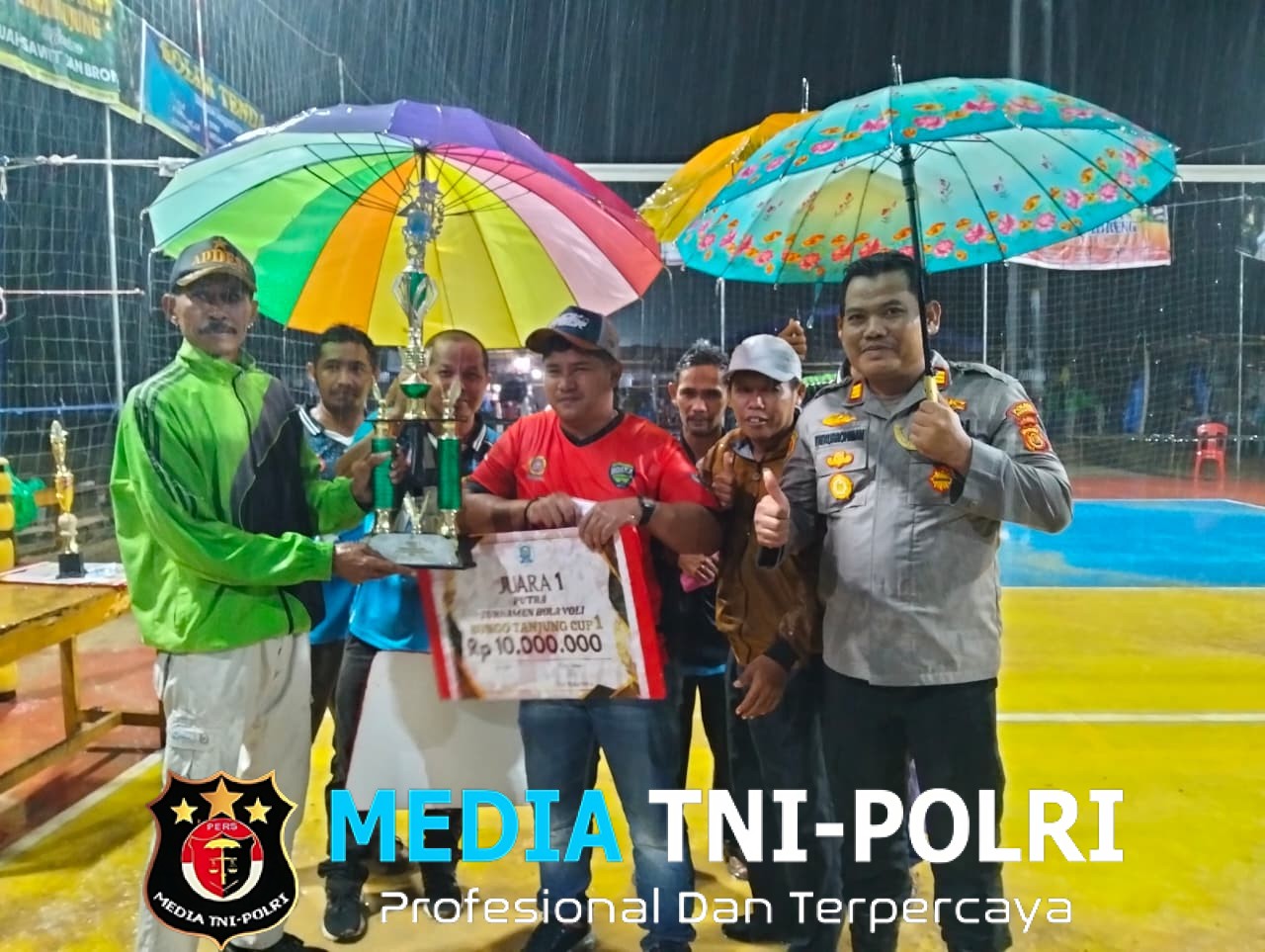 Personil Polsek Tulang Bawang Tengah Laksanakan Pengamanan Minggu Kasih Ibadah Gereja Berikan Rasa Aman saat Ibadah