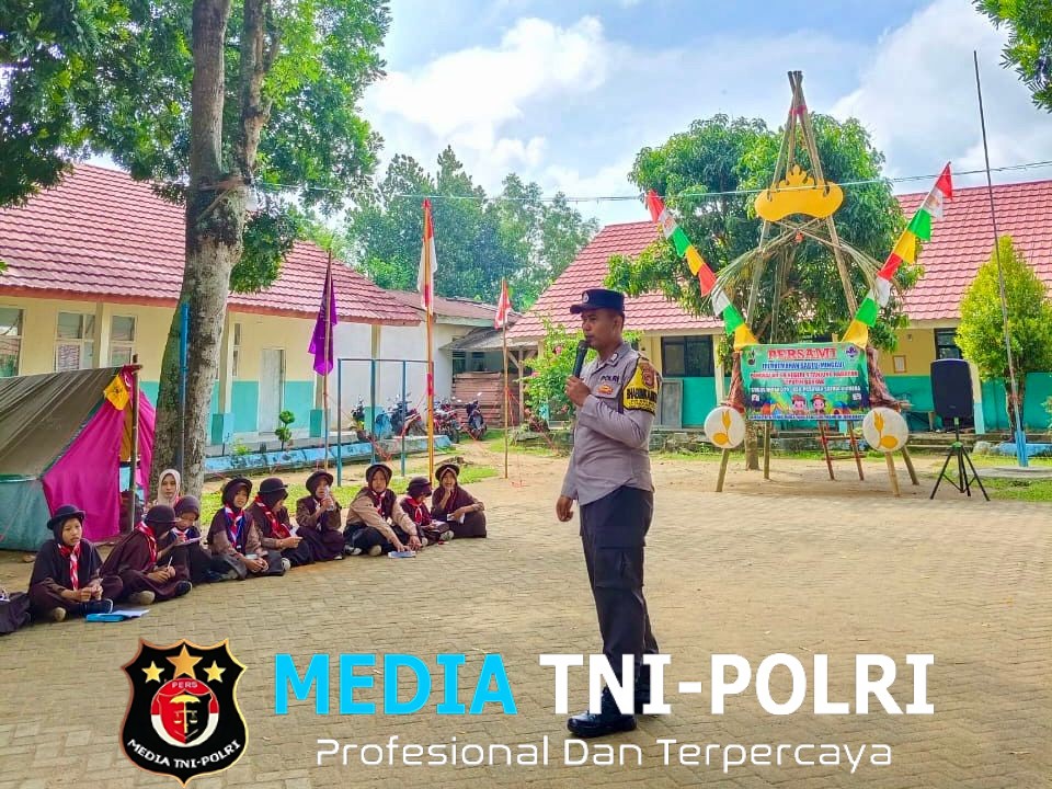 Melalui Persami, Polri Hadir Membina Karakter Tunas Muda di Seputih Banyak