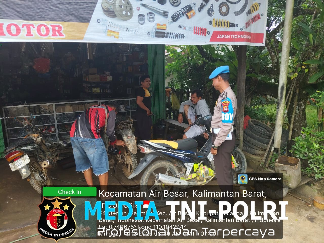Meski Suasana Libur, Polisi Tetap Laksanakan Patroli Siang Demi Keamanan Masyarakat