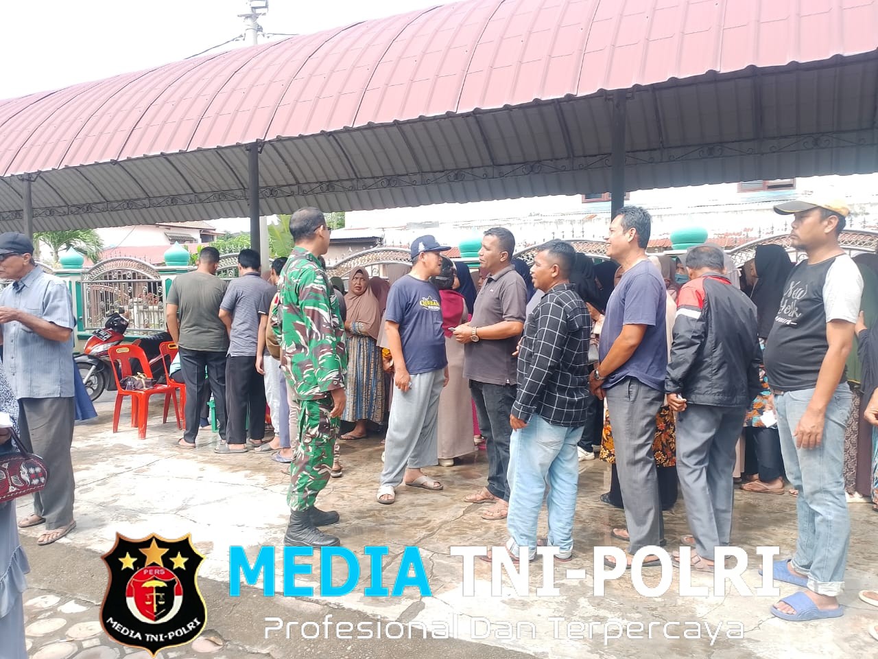 Posramil Muara Dua Kawal Stabilitas Harga, Pastikan Pasar Murah di Cunda Berjalan Tertib dan Lancar