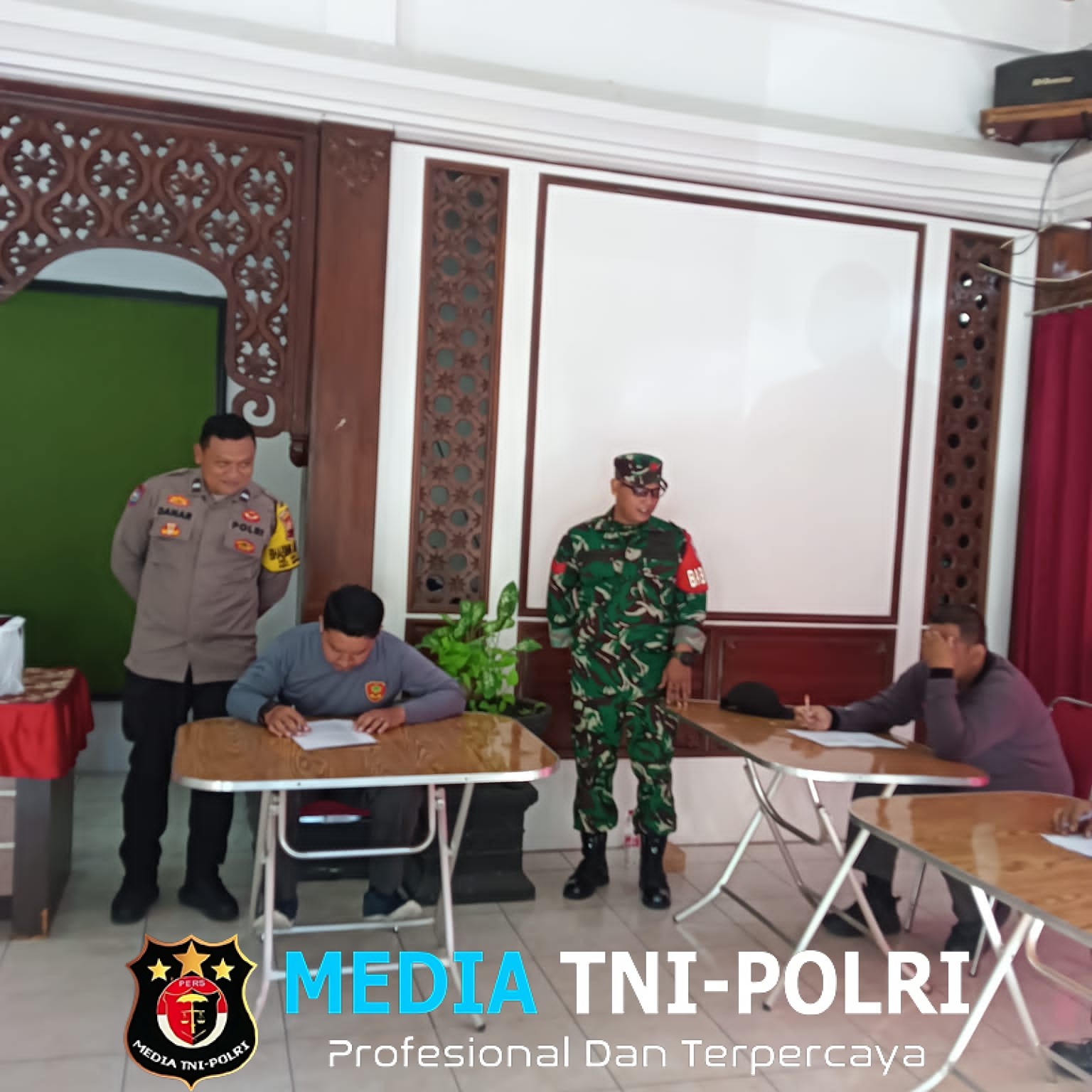 Serma Aris, Guna menunjang tantangan kedepan, Kelurahan Kratonan gelar Tes Uji kemampuan linmas