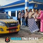 Kapolres Marganda Aritonang Pimpin Langsung Pengiriman 1.620 Paket Bantuan untuk Korban Siklon Tropis Sumut
