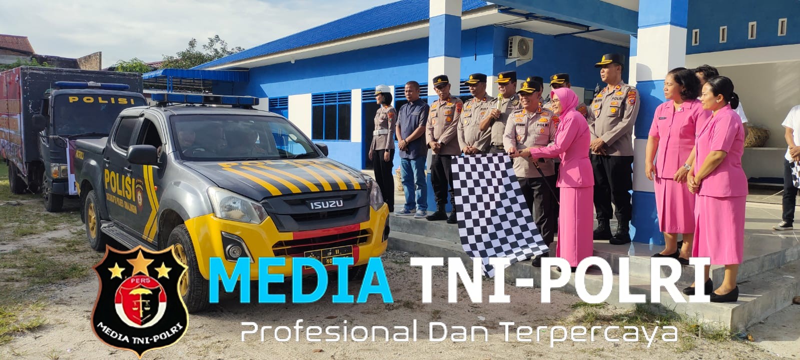 Kapolres Marganda Aritonang Pimpin Langsung Pengiriman 1.620 Paket Bantuan untuk Korban Siklon Tropis Sumut