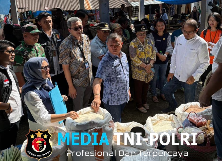 Sat Reskrim Polres Simalungun Sidak Pasar Jelang Natal, Pastikan Harga Sembako Stabil dan Stok Aman