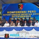 Bareskrim Polri Ungkap Kasus Pencucian Uang Dengan Perdagangan Impor Pakaian Bekas Omset 1,3 Triliun Di Pasar Kodok Tabanan Bali