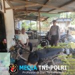 Polisi Sambangi Bengkel, Sampaikan Himbauan Kamtibmas kepada Pemilik Usaha