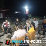 Kapolsek Way Serdang Rajut Sinergitas dengan Kades Labuhan Baru, Perkuat Kamtibmas Malam Hari