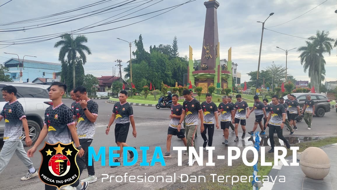 Jaga Kesehatan Fisik, Kodim 1015 Sampit Laksanakan Olahraga Bersama