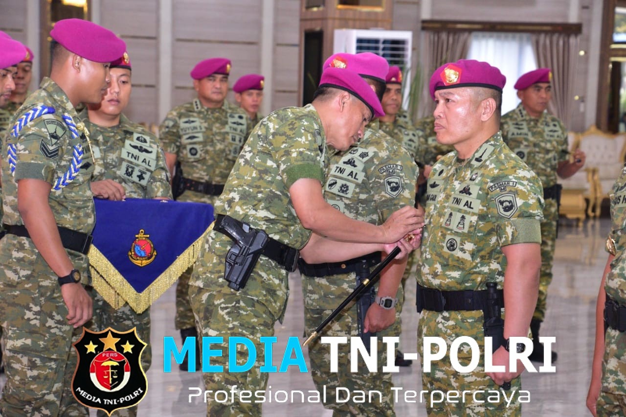 Tiga Jabatan Asisten Danpasmar 1 Diserahterimakan