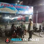 Polsek Ngabang Gelar Patroli Malam, Kapolsek Tekankan Peran Aktif Masyarakat