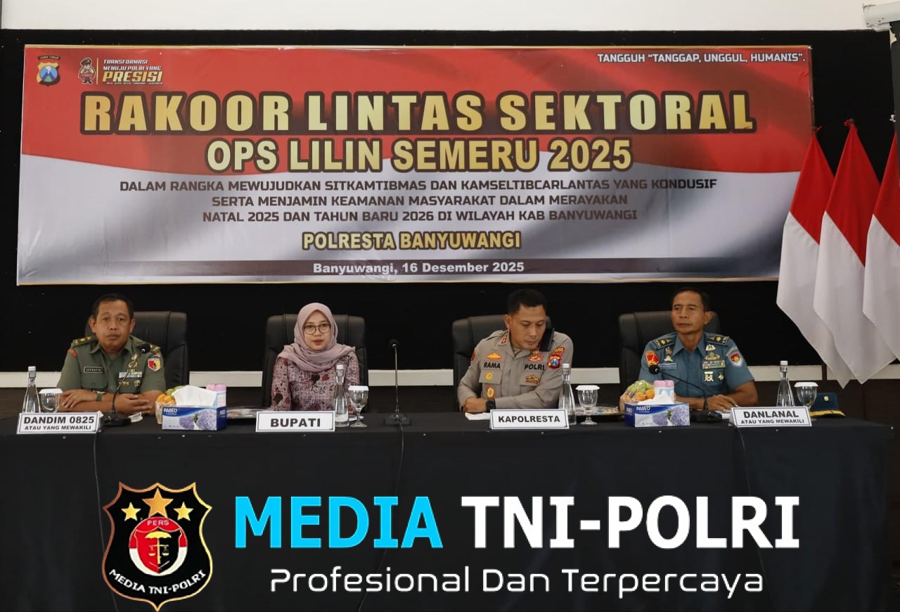 Menjaga Banyuwangi Tetap Terang Saat Akhir Tahun Strategi Besar Pengamanan Nataru Mulai Dimatangkan