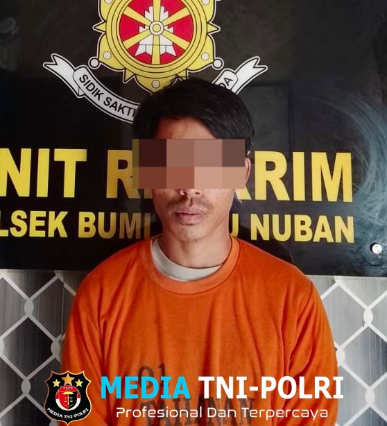 Polsek Bumi Ratu Nuban Berhasil Ungkap Pencurian Motor di Kampung Sukajawa