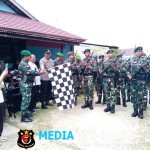 Dandim 1204/Sanggau Pimpin Upacara Serah Terima Simbol Peleton Beranting YWPJ Etape II ke Etape III  ‎