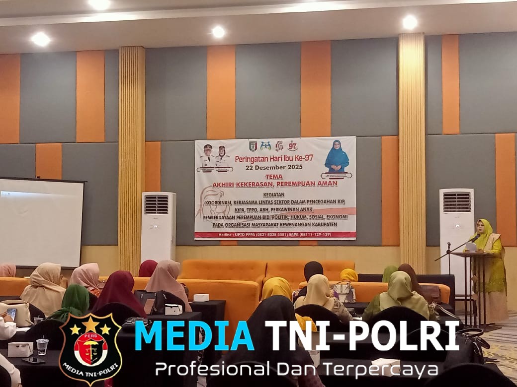 Wakil Bupati Pringsewu Umi Laila Membuka Acara Peringatan Hari Ibu Ke -97