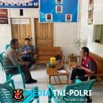 Humanis dan Penuh Keakraban, Petugas Polsek Meranti Sambangi Warga