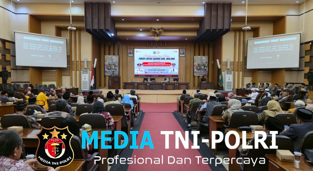 Kasdim 0818/Malang-Batu Hadiri Silaturahim Tokoh Lintas Agama, Perkuat Wawasan Kebangsaan dan Kerukunan Umat Beragama