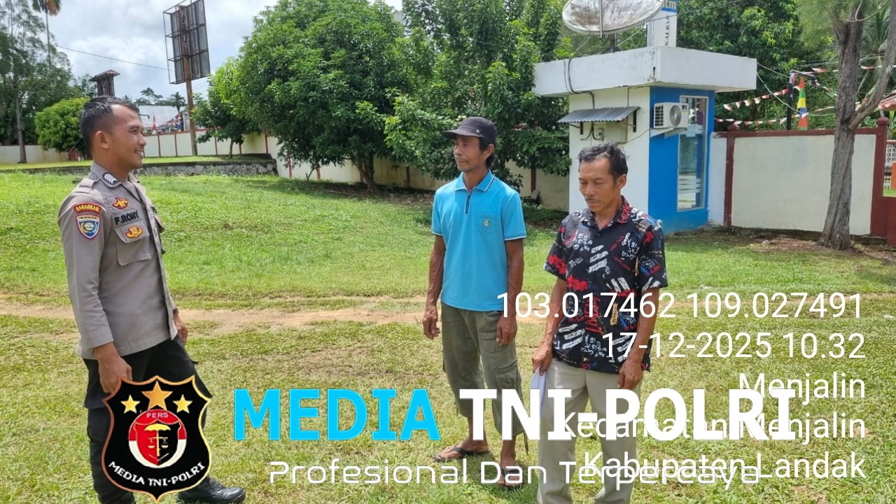 Patroli Siang Polsek Menjalin Jaga Kondusivitas Wilayah Desa Sepahat