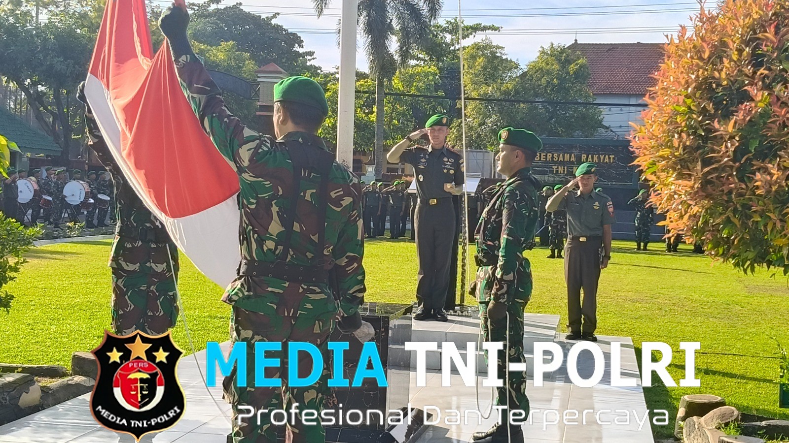 Kodim Sragen Gelar Upacara 17-an untuk Tingkatkan Jiwa Nasionalisme