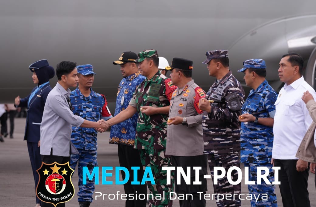 Wapres RI Transit di Lanud Soewondo, Disambut Pangdam I/BB, Lanjut ke Gayo Lues Tinjau Korban Bencana Aceh