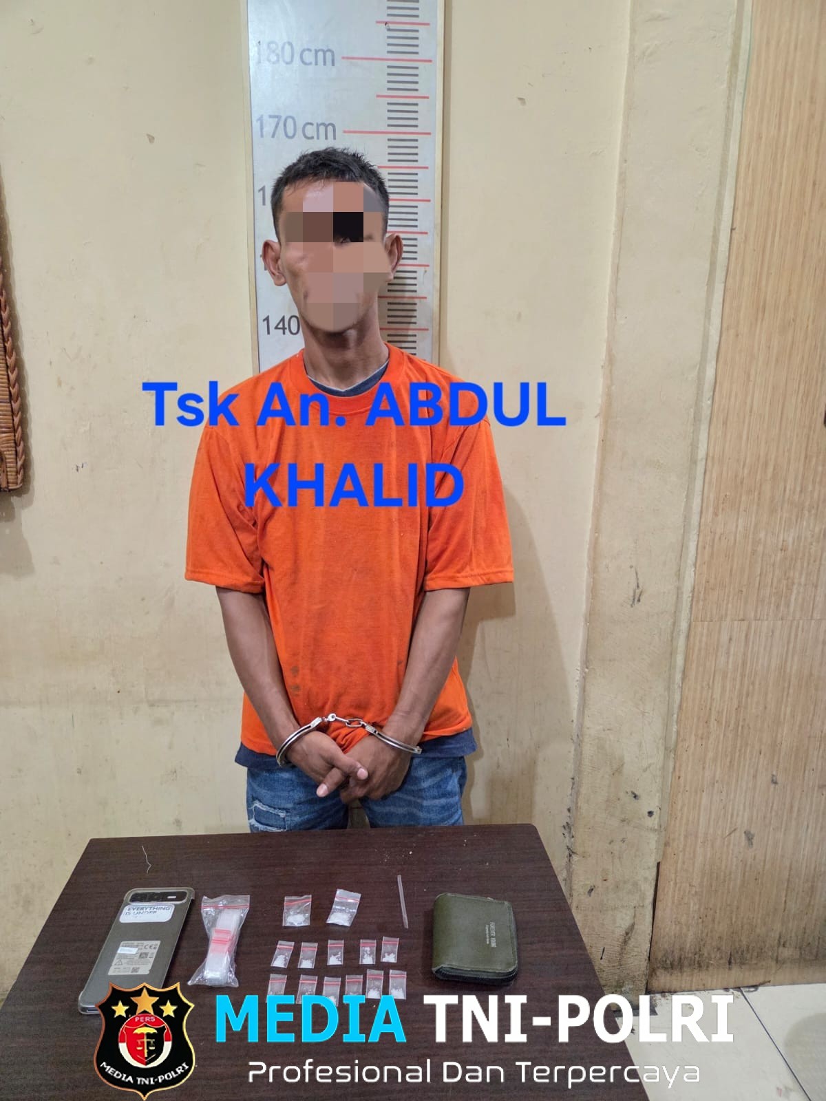 Sat Res Narkoba Polres Langkat Ungkap Kasus Narkotika, Kapolres Tegaskan Perang Terhadap Narkoba