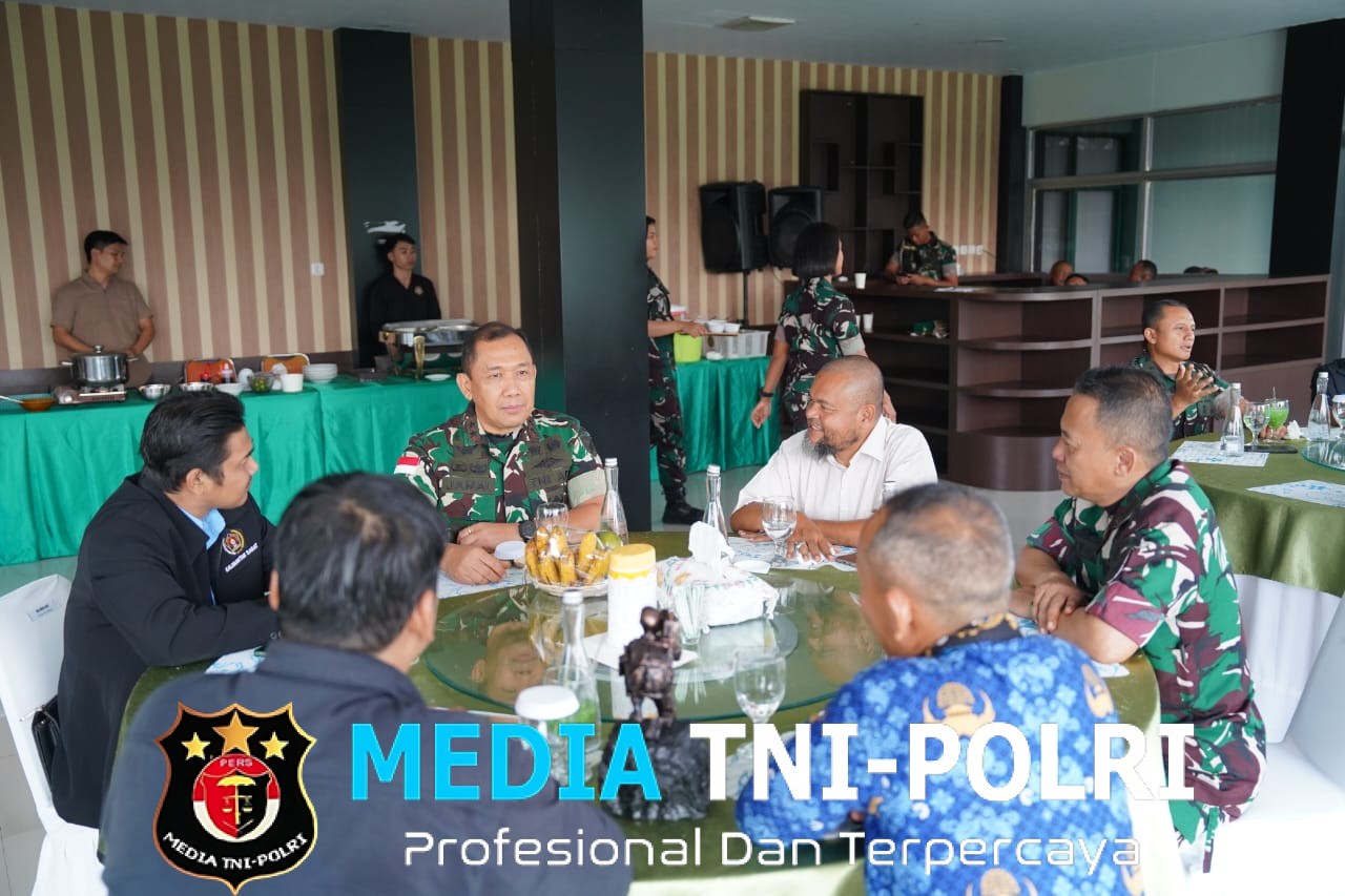Perkuat Sinergi Jelang Tutup Tahun, Pangdam XII/Tpr Gandeng Awak Media Kalbar