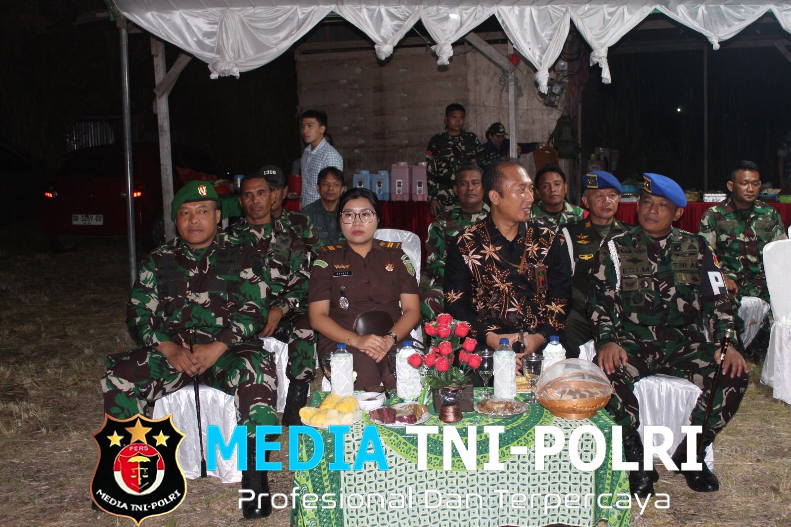 Perkuat Sinergi TNI – Rakyat, Hukum Tua Kema Dua Ariantje Loho, Lepas Peleton Beranting Yudha Wastu Pramuka Jaya