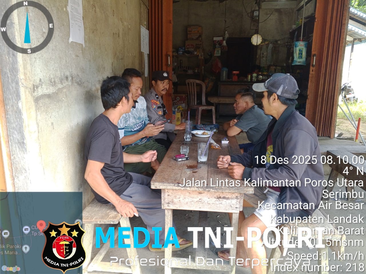 Polisi Duduk Bersama Warga, Ciptakan Rasa Aman di Lokasi Rawan Gangguan Kamtibmas