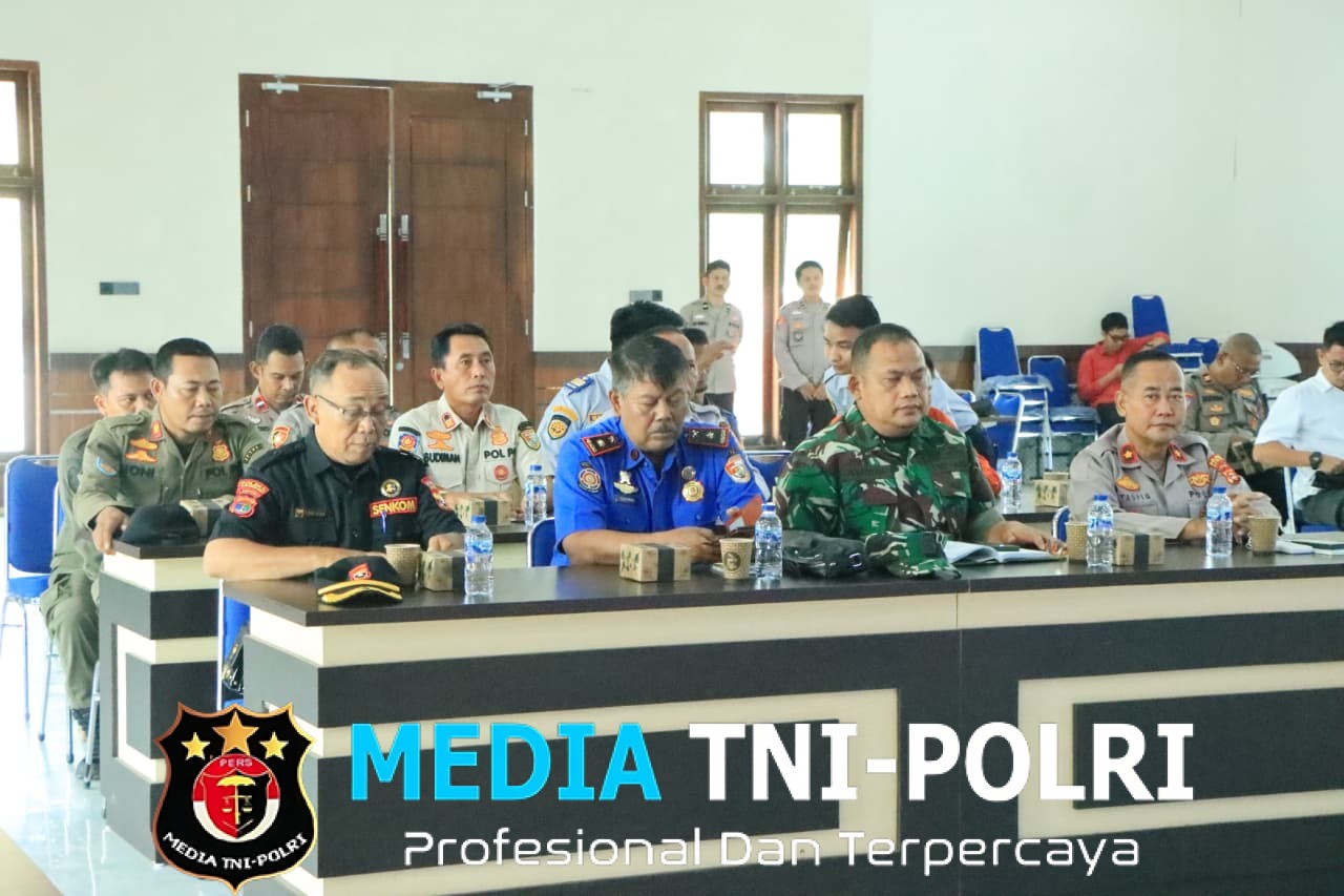 Jelang Nataru, Polres Tulang Bawang Barat Gelar Rakor Lintas Sektoral