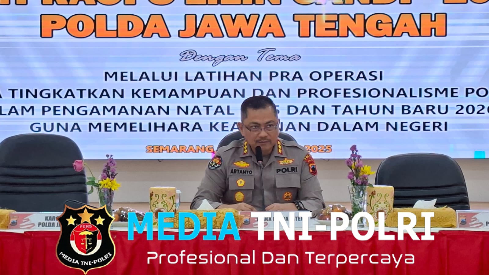 Tak Hanya Amankan Ibadah Natal dan Perayaan Tahun Baru, Polda Jateng Siapkan Pasukan Khusus Tanggap Bencana Selama Nataru