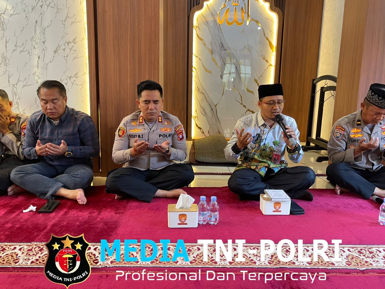 Tingkatkan Iman Dan Taqwa Personil Polres Kotim Laksanakan Pembinaan Rohani