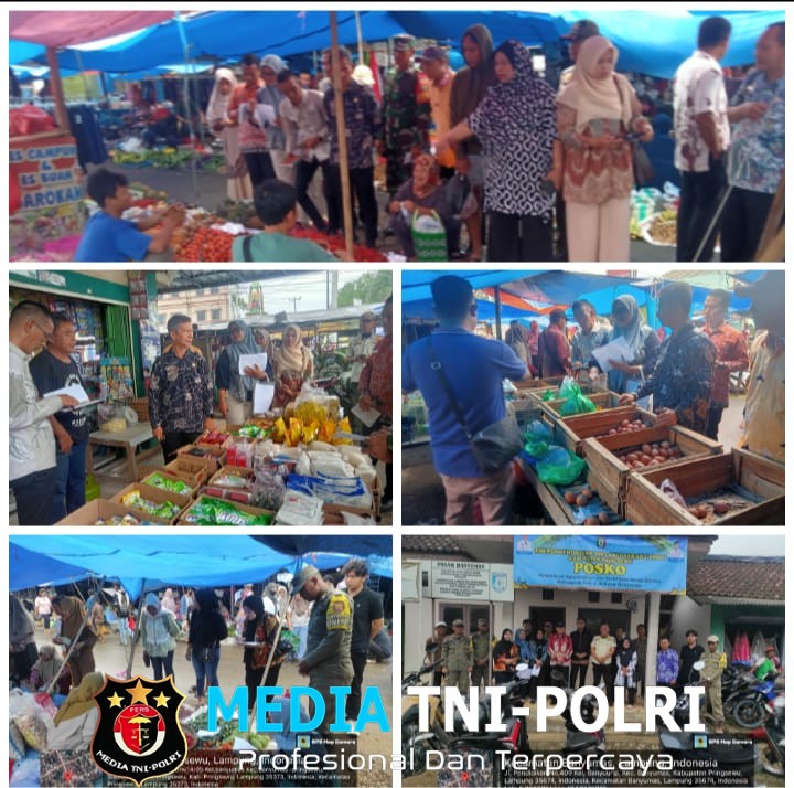 Menjelang Nataru Pemerintah Kabupaten Pringsewu Melakukan Monitoring  Harga Sembako